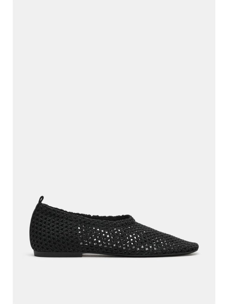 Zara Mesh Flat Ballet Flats